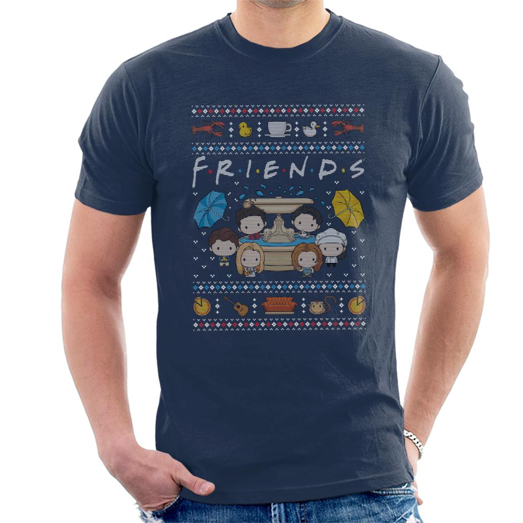 Friends Christmas Opening Scene Men's T-Shirt product image 6