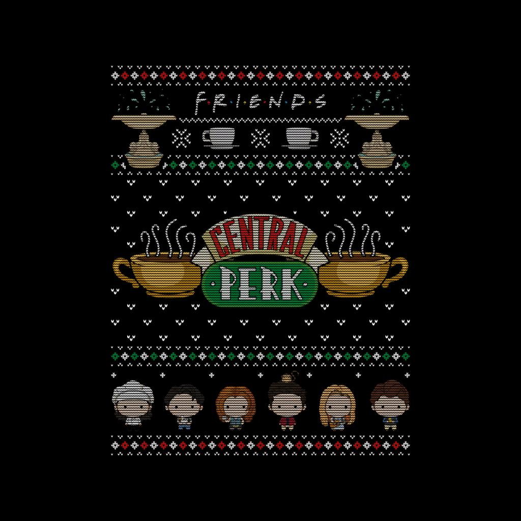 Friends Christmas Central Perk Men's T-Shirt product image 2