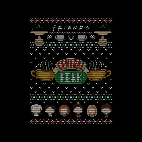 Friends Christmas Central Perk Women's T-Shirt product image 2