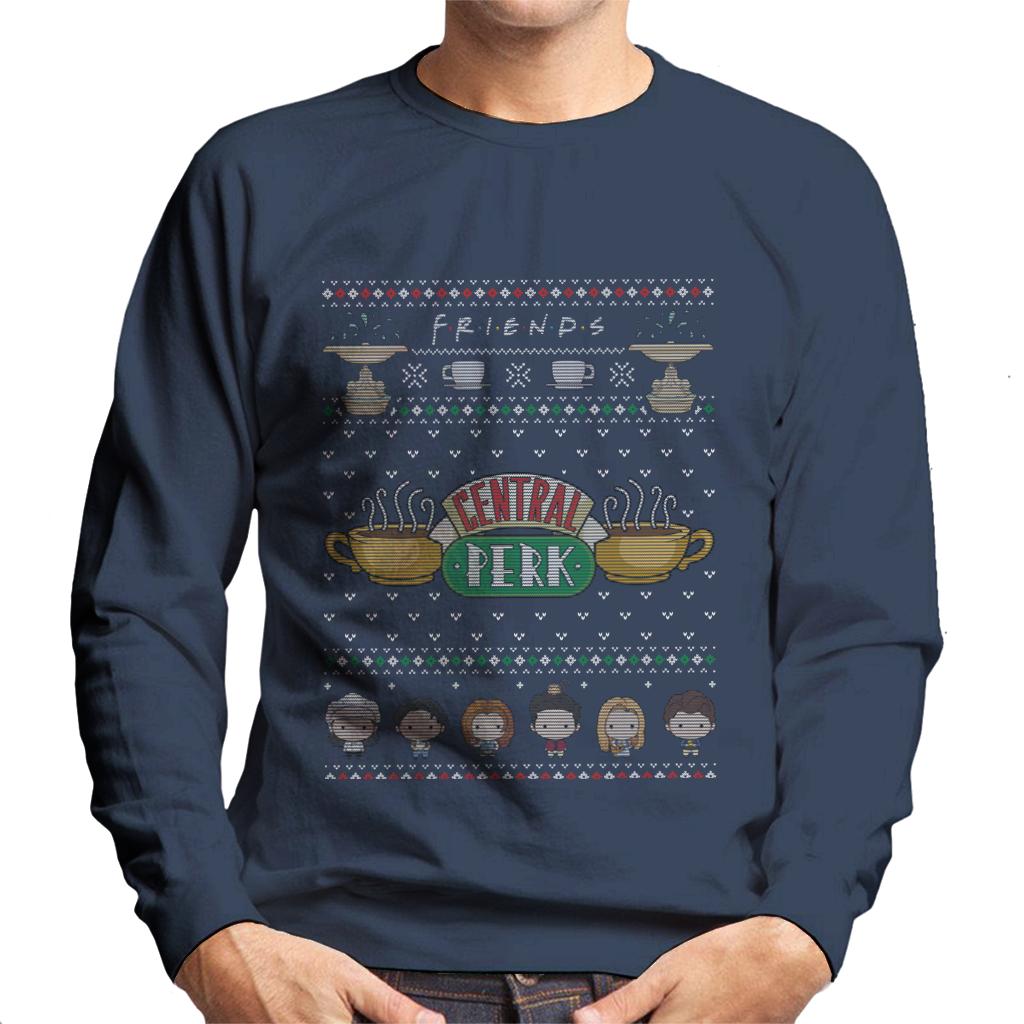 Friends Christmas Central Perk Men's Sweatshirt product image 6