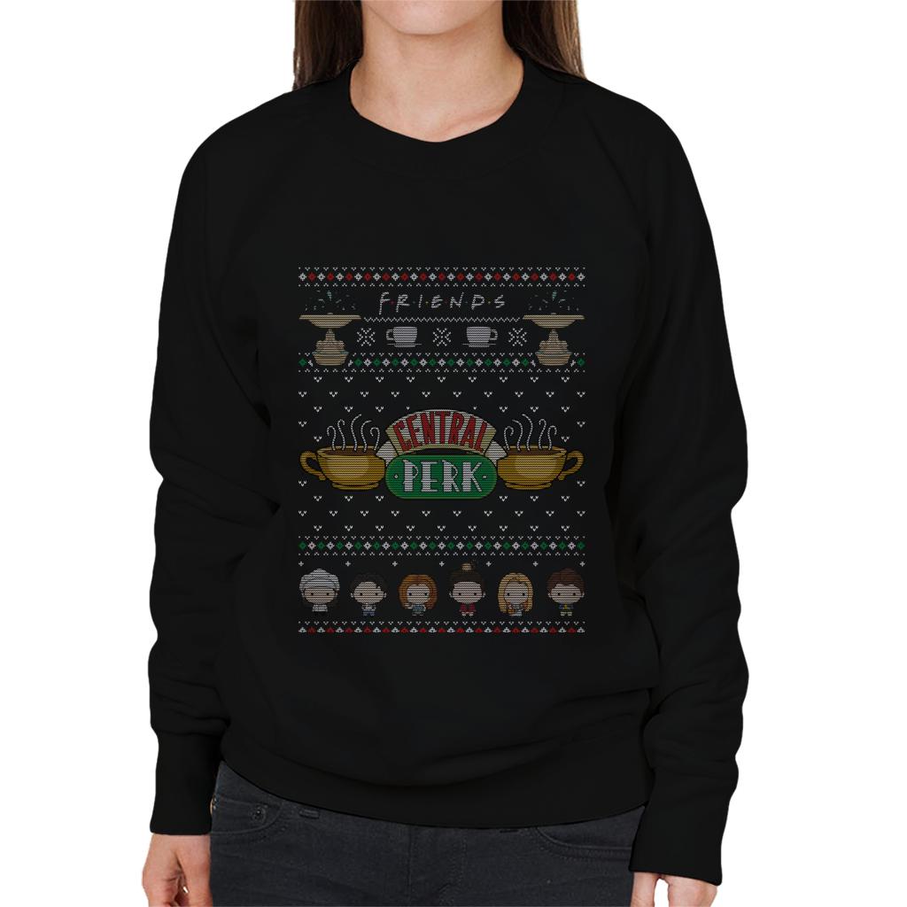 Friends Christmas Central Perk Women's Sweatshirt product image 1
