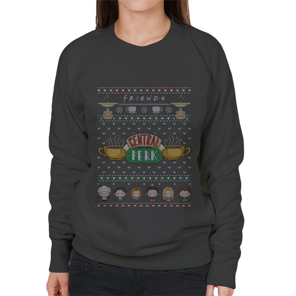 Friends Christmas Central Perk Women's Sweatshirt product image 4
