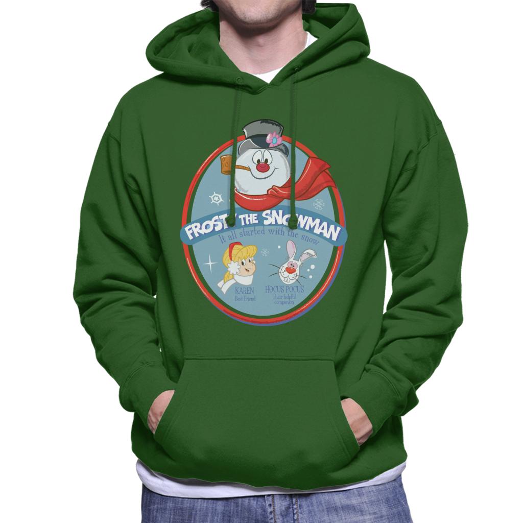 Frosty The Snowman It All Started With Snow Men's Hooded product image 6