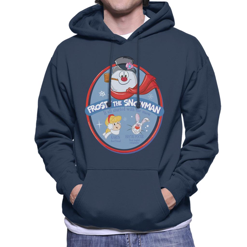 Frosty The Snowman It All Started With Snow Men's Hooded product image 4