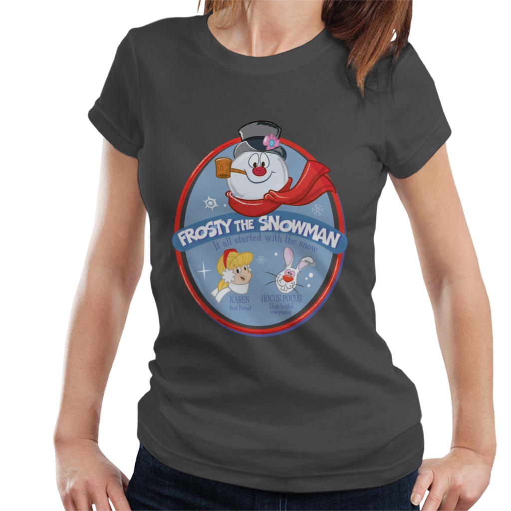 Frosty The Snowman It All Started With Snow Women's T-Shirt product image 1