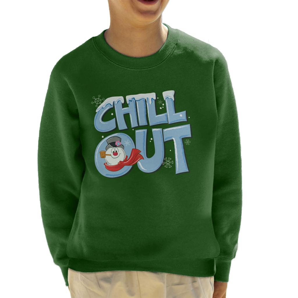 Frosty The Snowman Chill Out Kid's Sweatshirt product image 4