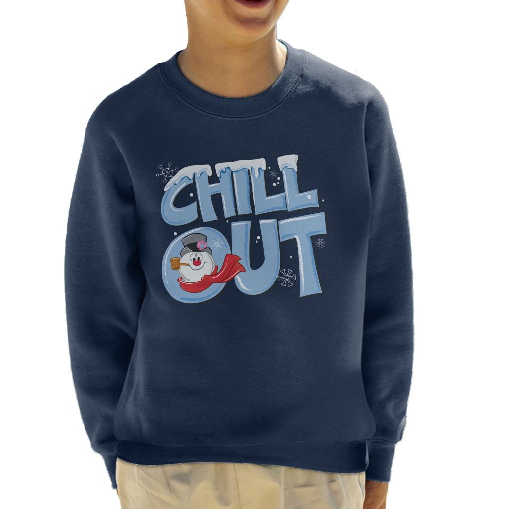 Frosty The Snowman Chill Out Kid's Sweatshirt product image 1