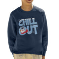 Frosty The Snowman Chill Out Kid's Sweatshirt product image 1