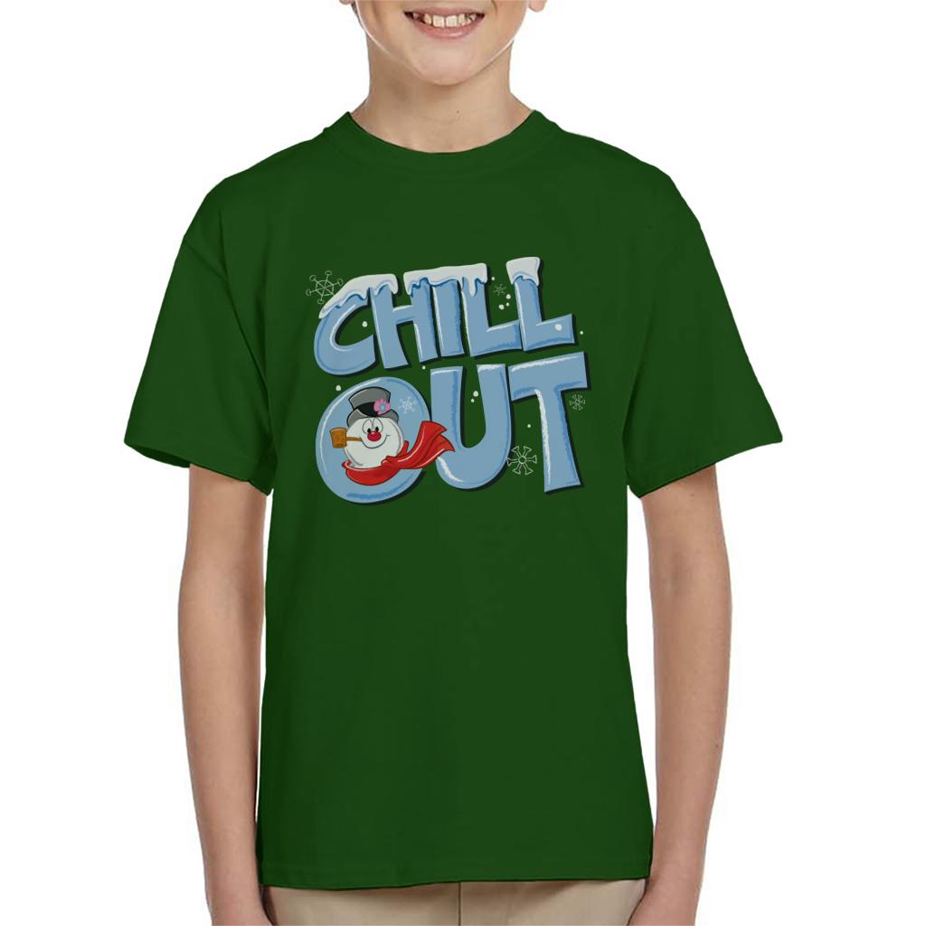 Frosty The Snowman Chill Out Kid's T-Shirt product image 4