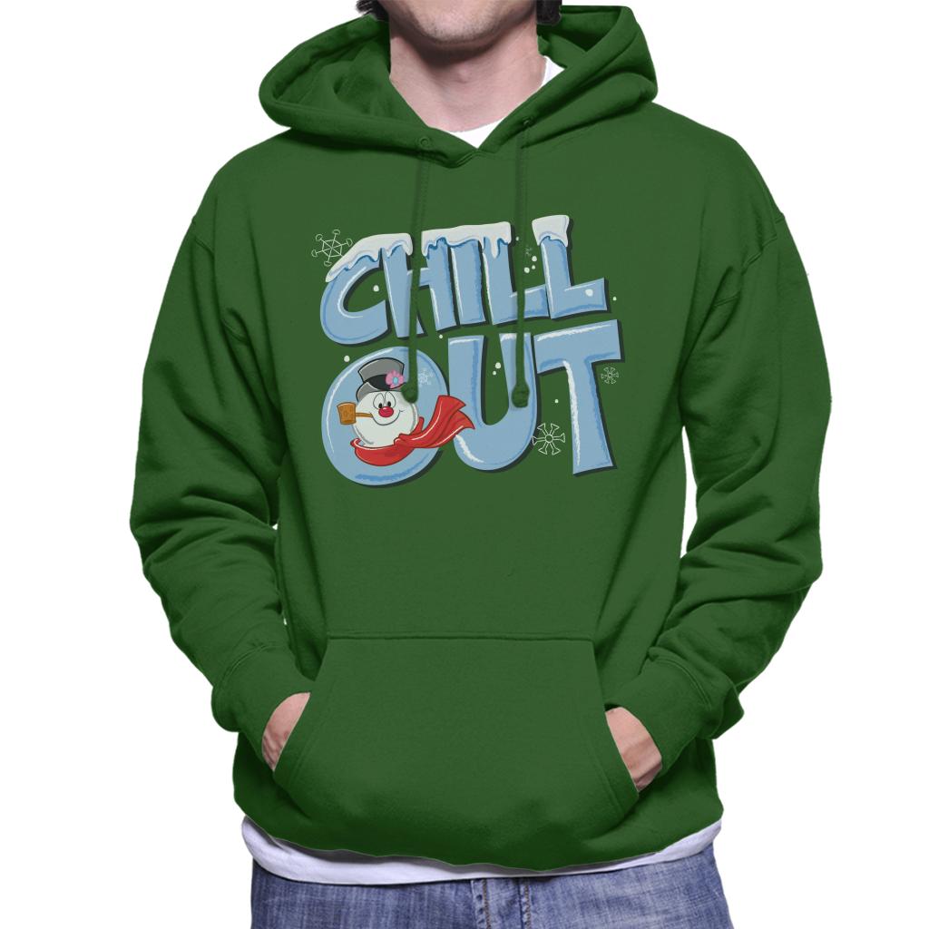 Frosty The Snowman Chill Out Men's Hooded Sweatshirt product image 4