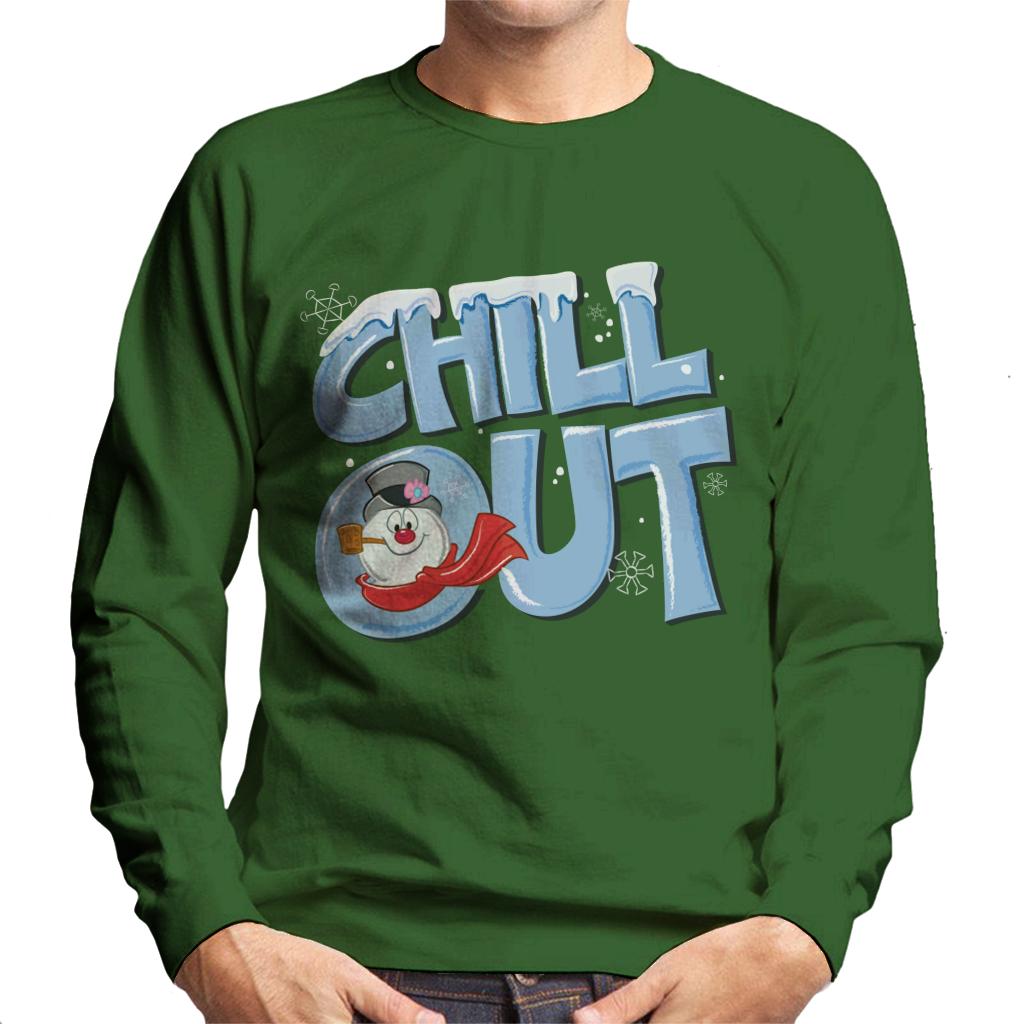 Frosty The Snowman Chill Out Men's Sweatshirt product image 4
