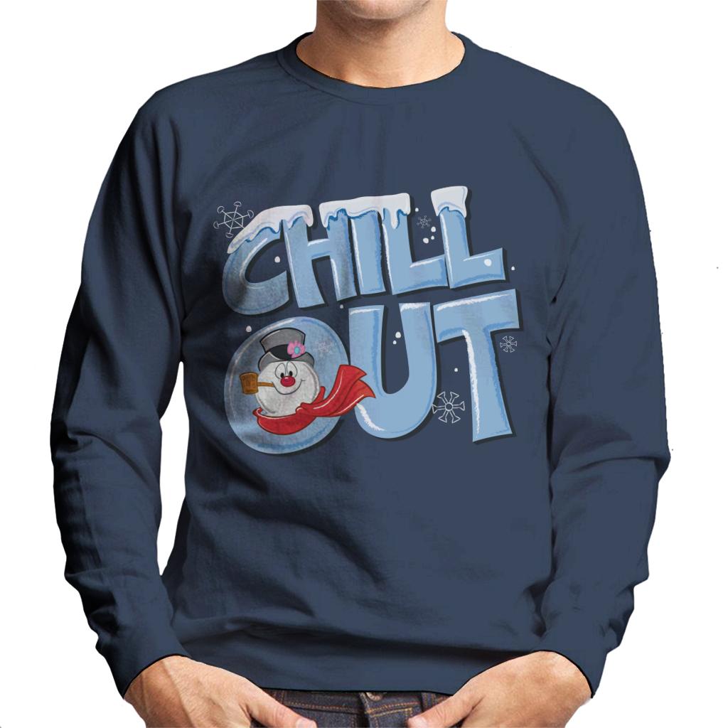 Frosty The Snowman Chill Out Men's Sweatshirt product image 1