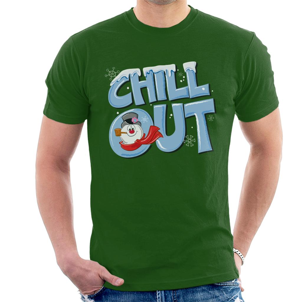 Frosty The Snowman Chill Out Men's T-Shirt product image 4