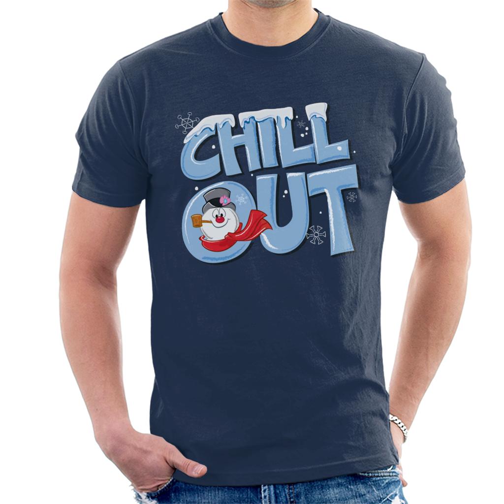 Frosty The Snowman Chill Out Men's T-Shirt product image 1