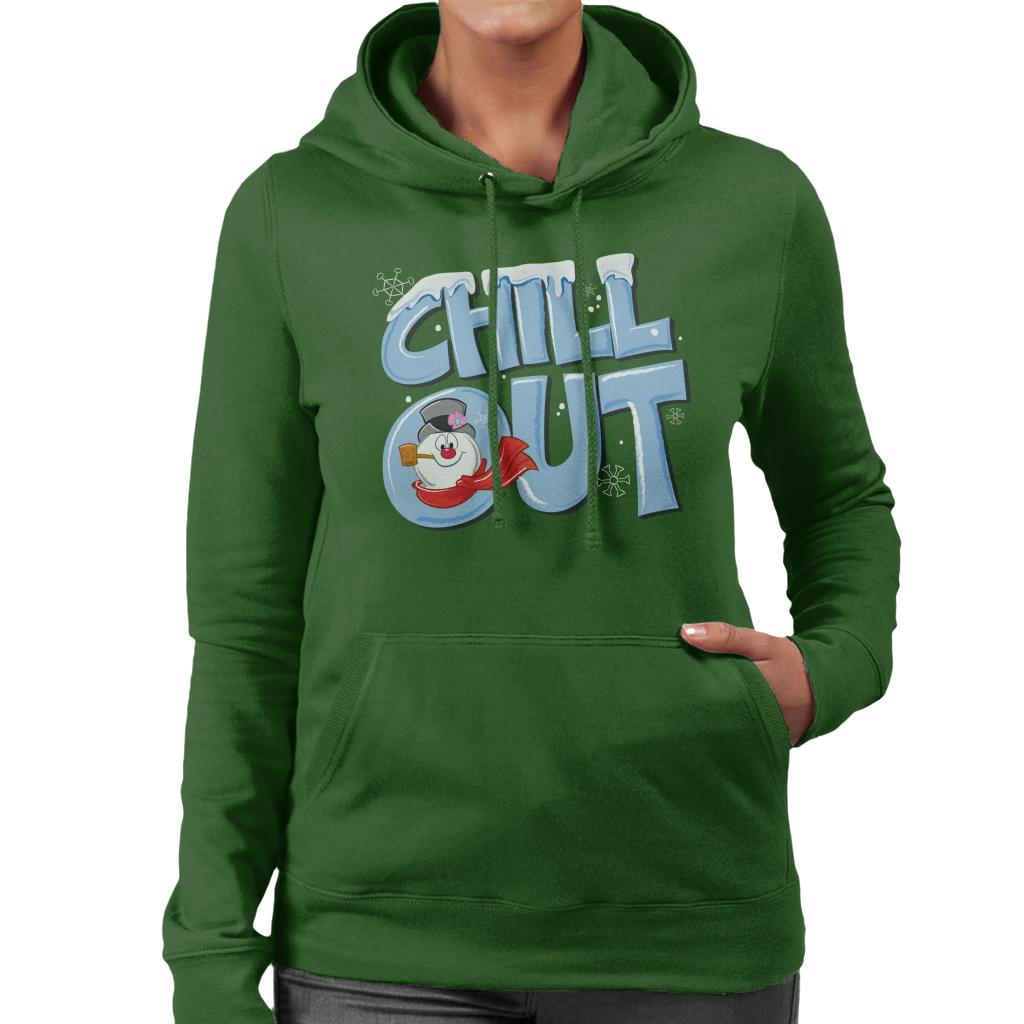 Frosty The Snowman Chill Out Women's Hooded Sweatshirt product image 4