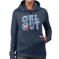 Frosty The Snowman Chill Out Women's Hooded Sweatshirt product image 1
