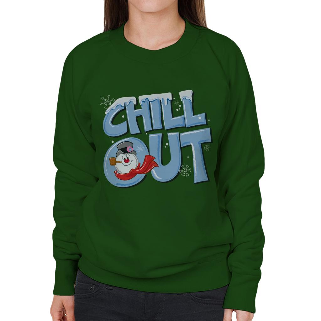 Frosty The Snowman Chill Out Women's Sweatshirt product image 4