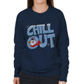Frosty The Snowman Chill Out Women's Sweatshirt product image 1