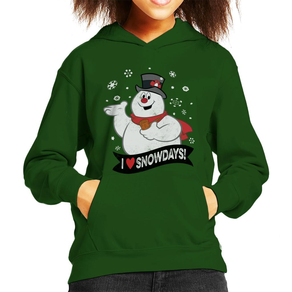 Frosty The Snowman I Love Snowdays Kid's Hooded Sweatshirt product image 6