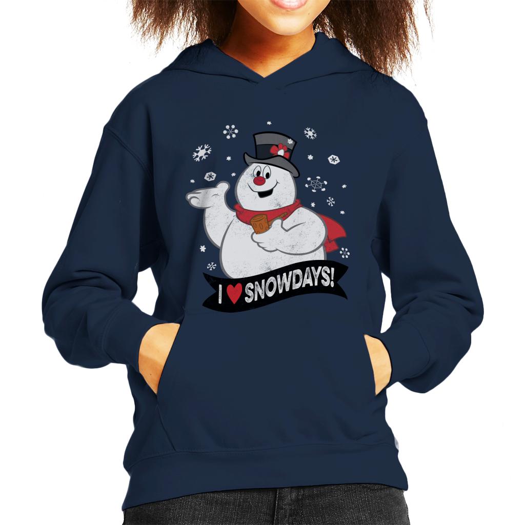 Frosty The Snowman I Love Snowdays Kid's Hooded Sweatshirt product image 4
