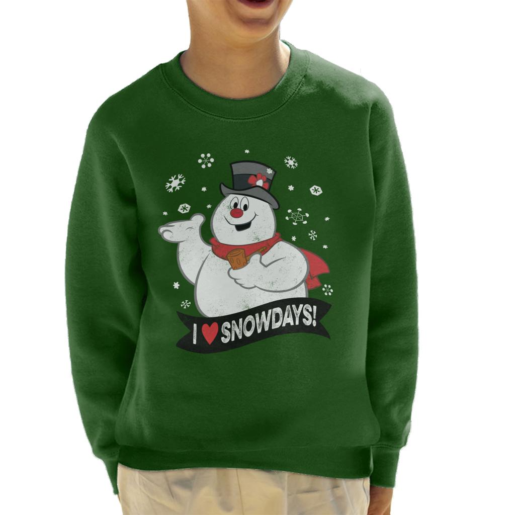 Frosty The Snowman I Love Snowdays Kid's Sweatshirt product image 6