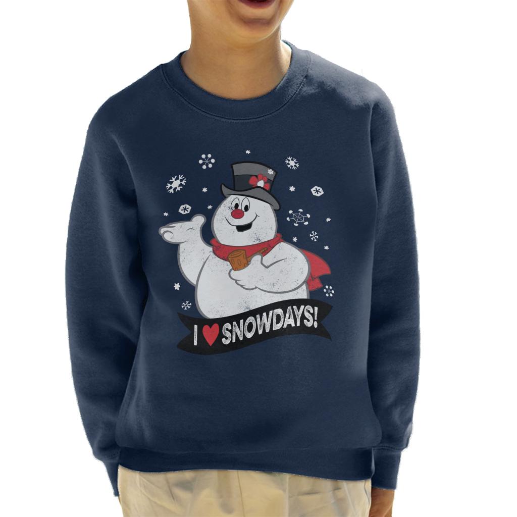 Frosty The Snowman I Love Snowdays Kid's Sweatshirt product image 4