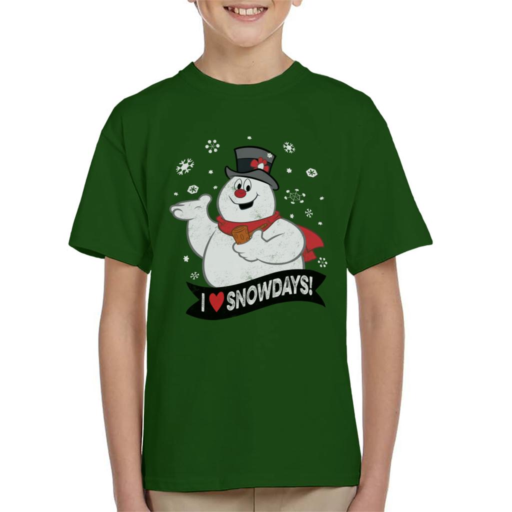 Frosty The Snowman I Love Snowdays Kid's T-Shirt product image 6
