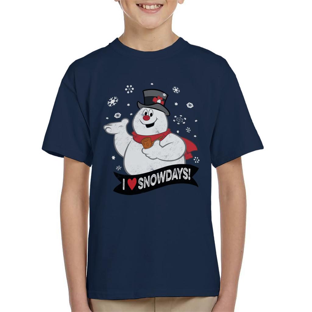 Frosty The Snowman I Love Snowdays Kid's T-Shirt product image 4