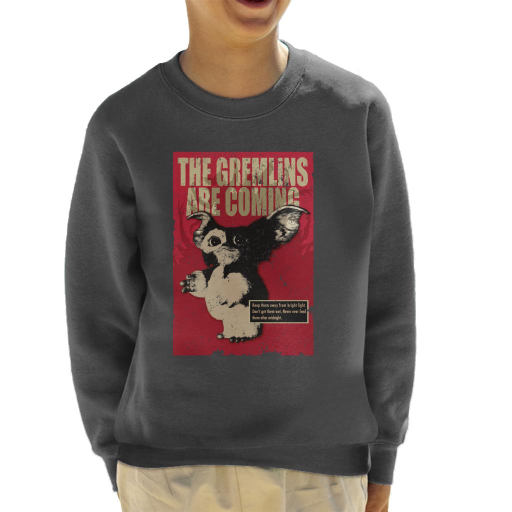 Gremlins Gizmo They Are Coming Kid's Sweatshirt product image 4