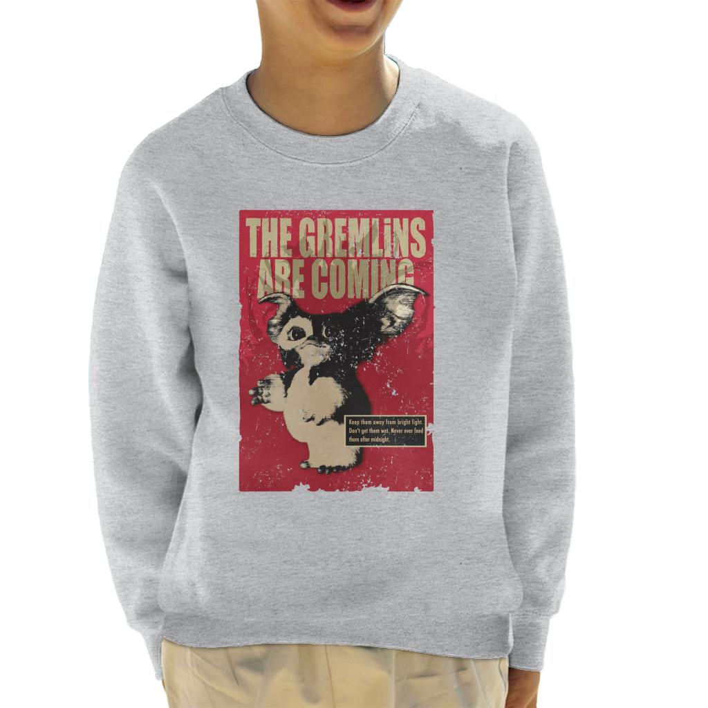 Gremlins Gizmo They Are Coming Kid's Sweatshirt product image 6