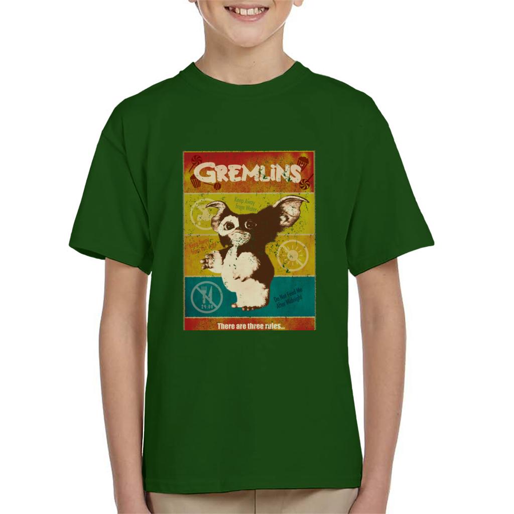 Gremlins Halloween There Are Three Rules Kid's T-Shirt product image 4
