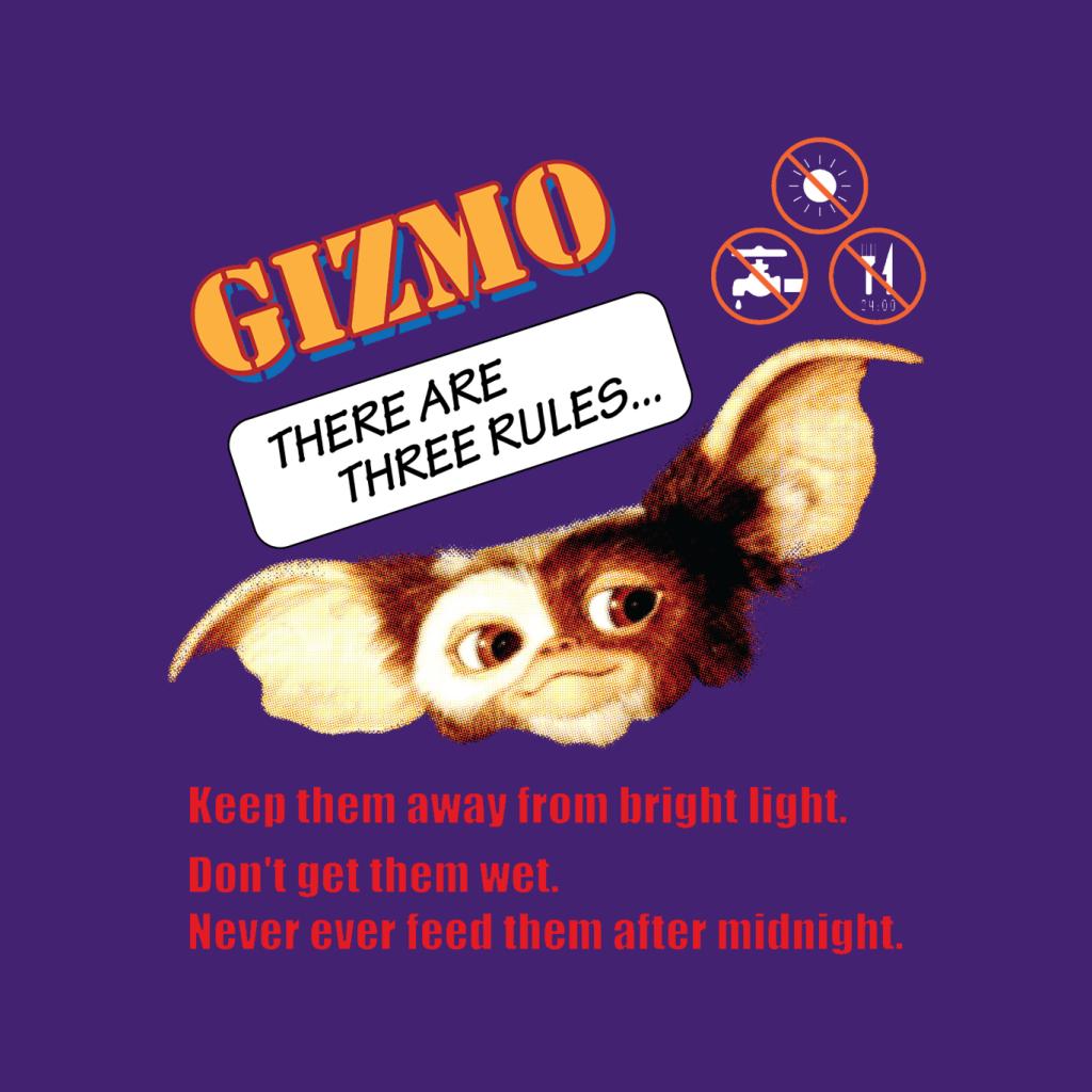 Gremlins Gizmo There Are Three Rules Women's T-Shirt product image 7