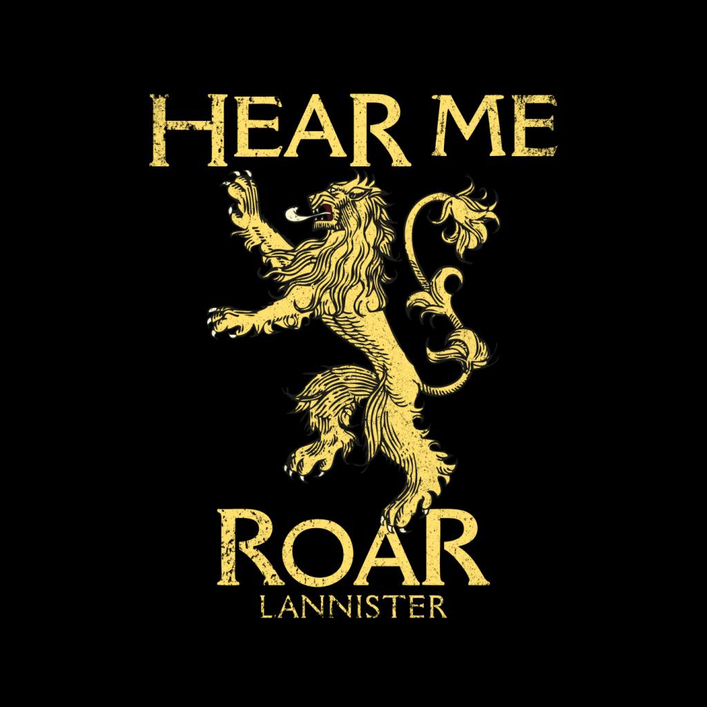 Game Of Thrones Lannister Hear Me Roar Women's Hooded product image 2