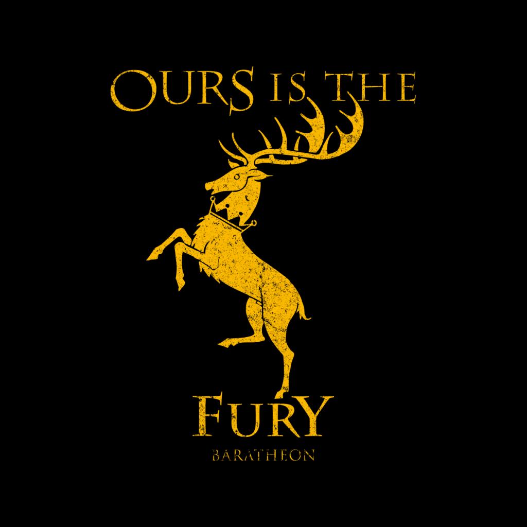 Game Of Thrones Baratheon Ours Is The Fury Men's Hooded product image 2
