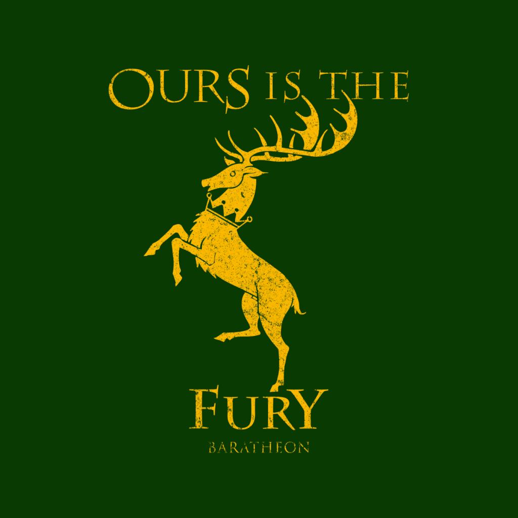 Game Of Thrones Baratheon Ours Is The Fury Men's Hooded product image 7