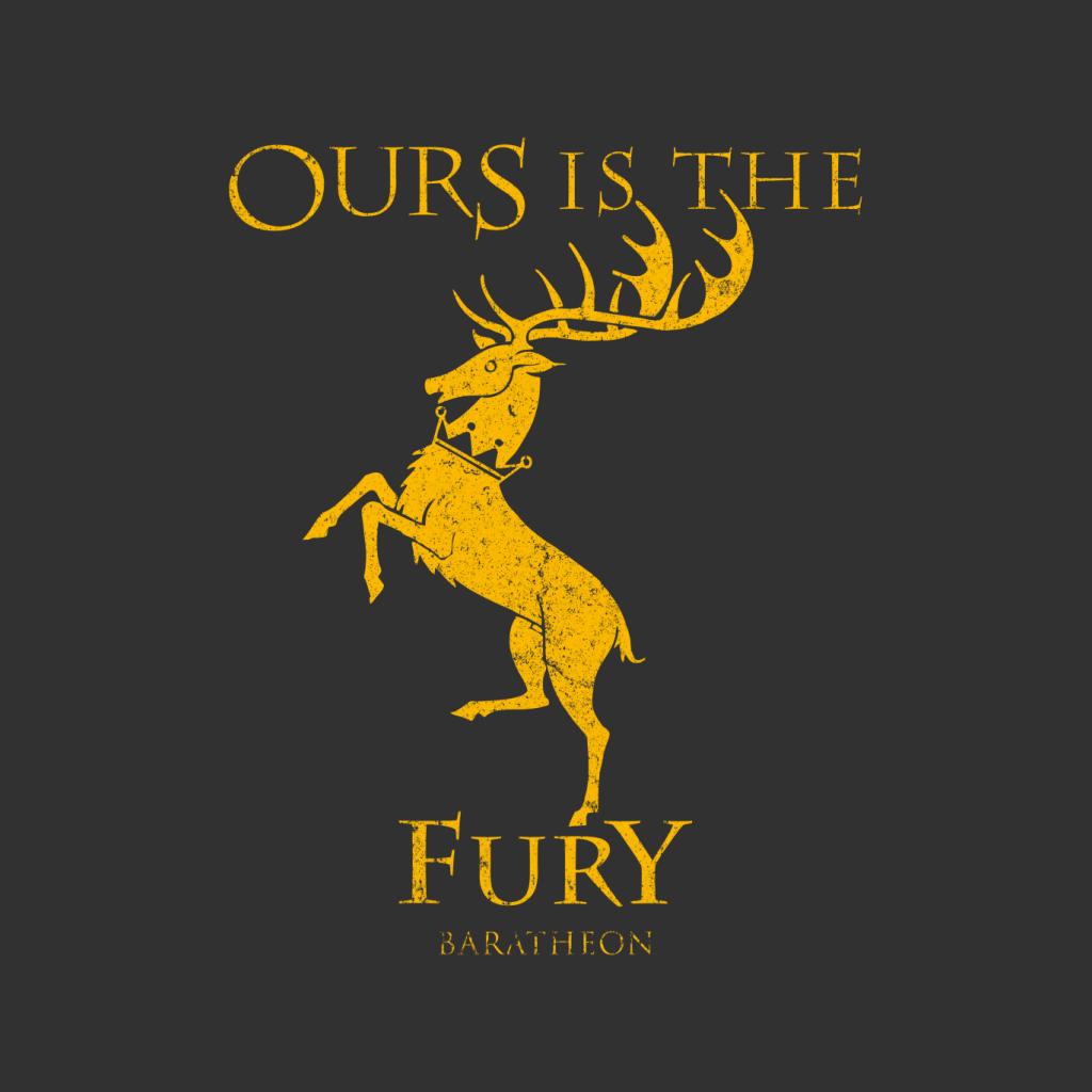 Game Of Thrones Baratheon Ours Is The Fury Men's Hooded product image 5