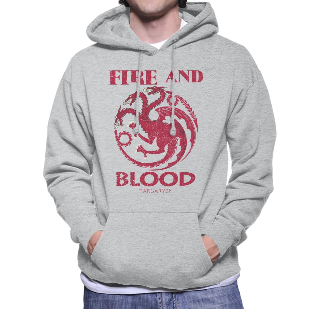 Game Of Thrones Targaryen Fire And Blood Men's Hooded product image 4
