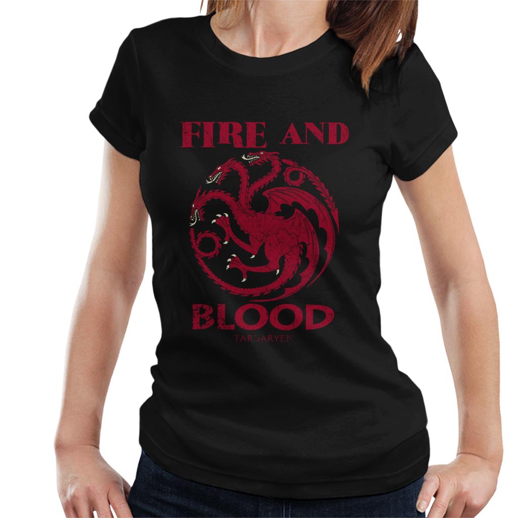 Game Of Thrones Targaryen Fire And Blood Women's T-Shirt product image 1