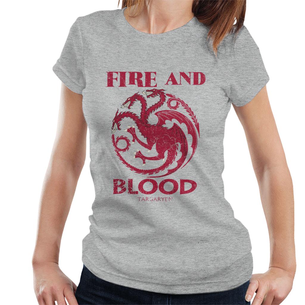 Game Of Thrones Targaryen Fire And Blood Women's T-Shirt product image 4