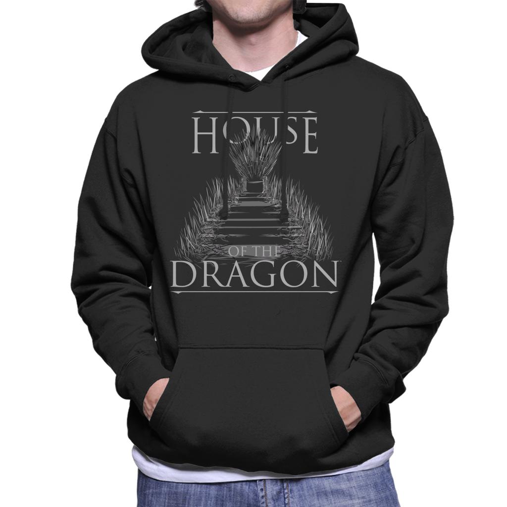 House Of The Dragon Iron Throne Men's Hooded Sweatshirt product image 1