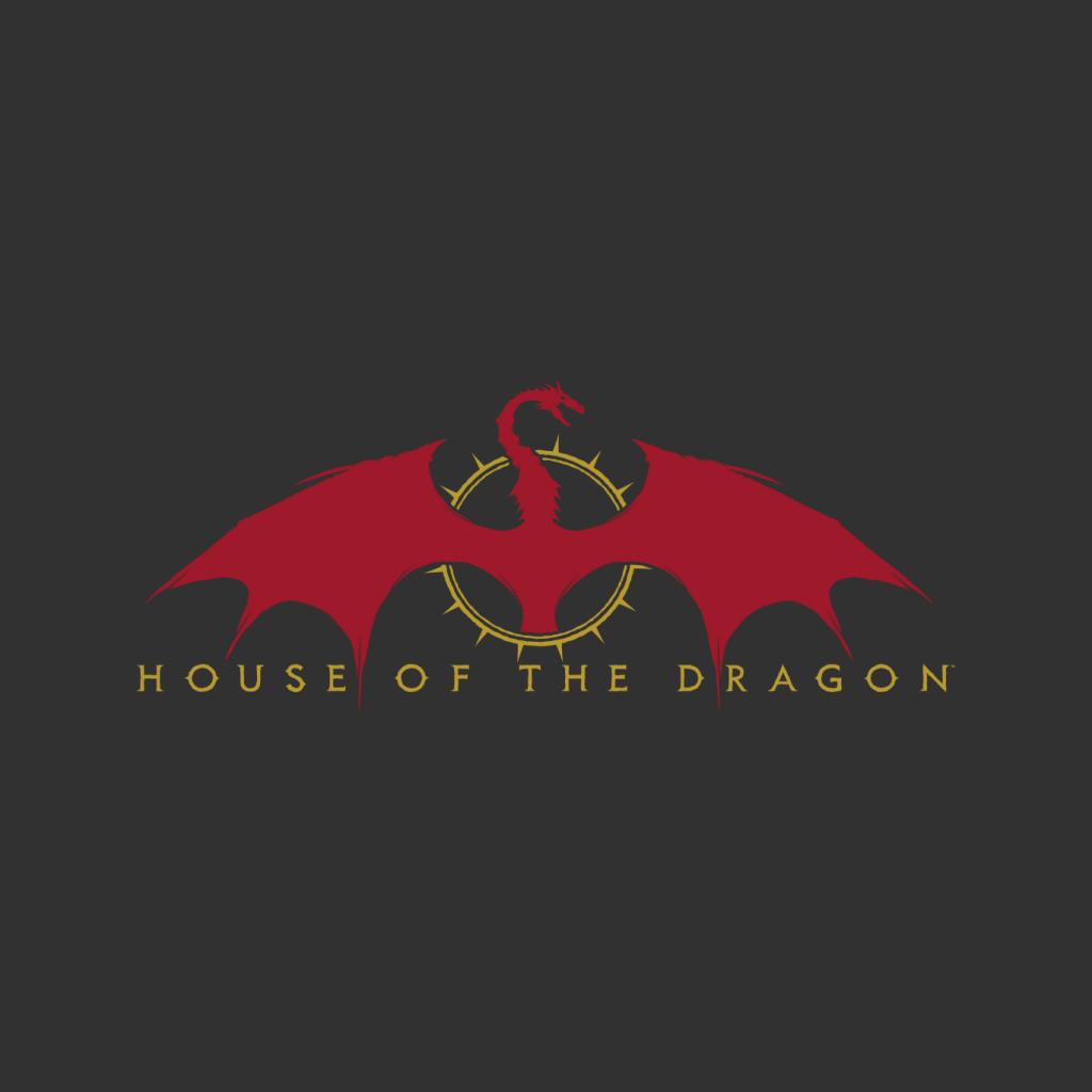 House Of The Dragon Caraxes Red Silhouette Men's Sweatshirt product image 5