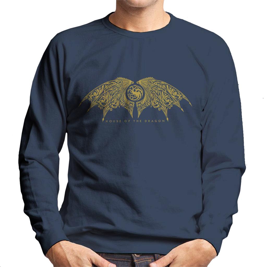 House Of The Dragon Emblem Wing Men's Sweatshirt product image 6