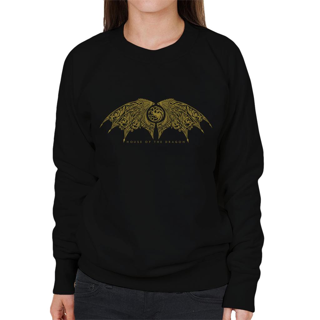 House Of The Dragon Emblem Wing Women's Sweatshirt product image 1
