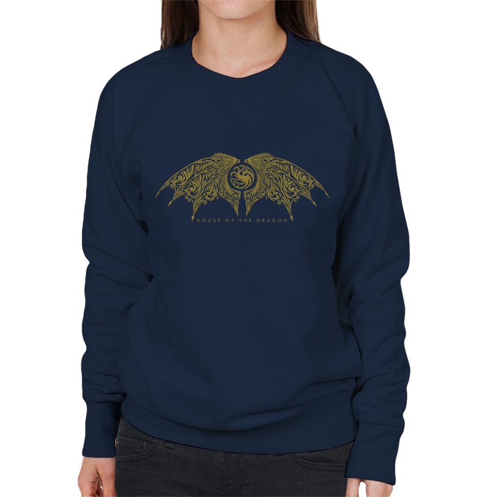 House Of The Dragon Emblem Wing Women's Sweatshirt product image 6