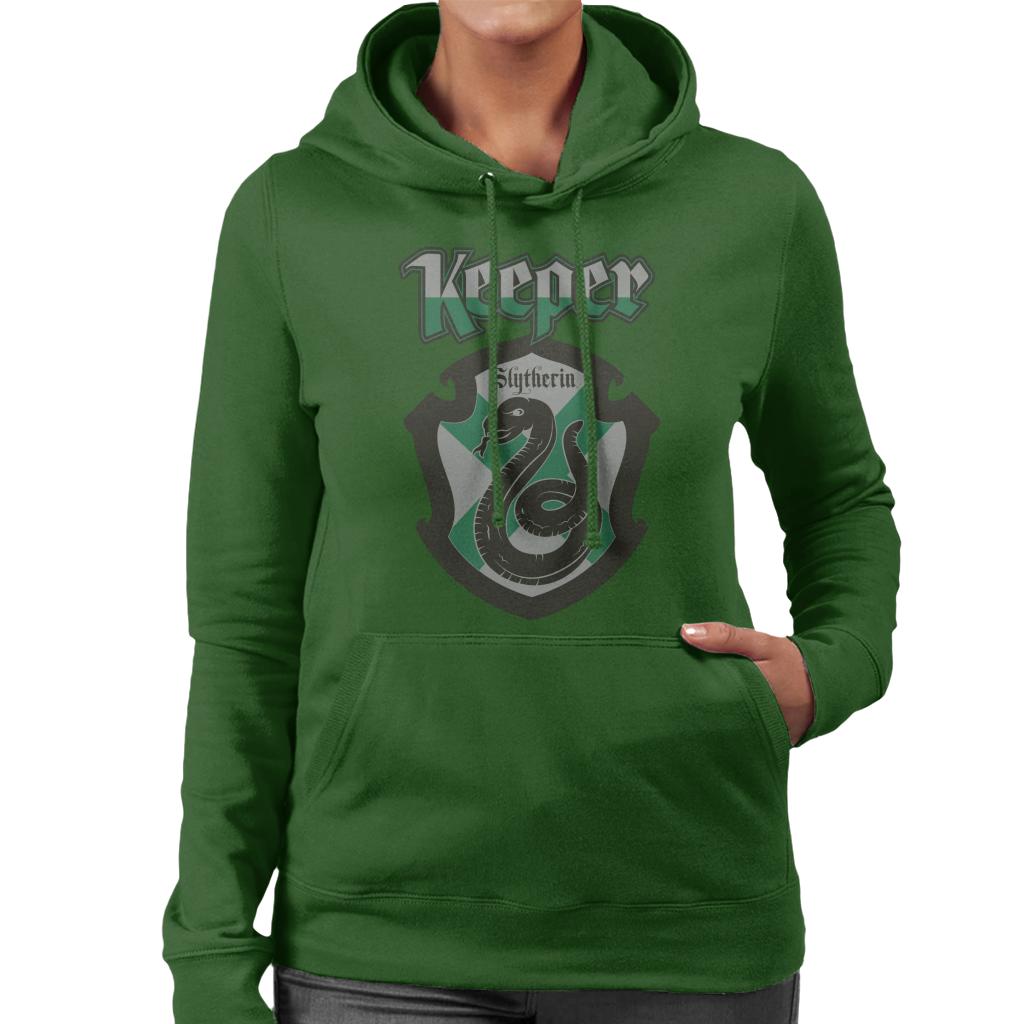 Harry Potter Quidditch Keeper Team Slytherin Women's Hooded product image 6