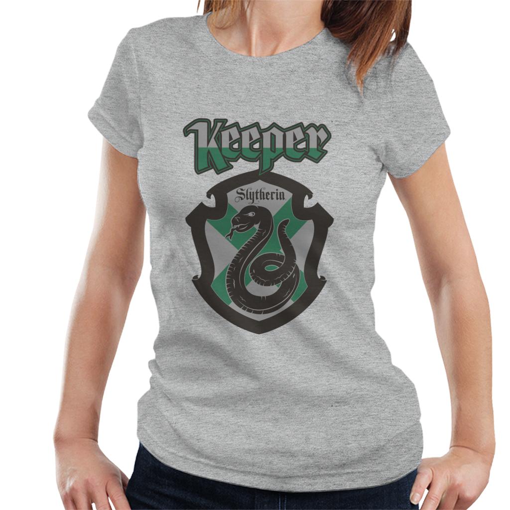 Harry Potter Quidditch Keeper Team Slytherin Women's T-Shirt product image 1