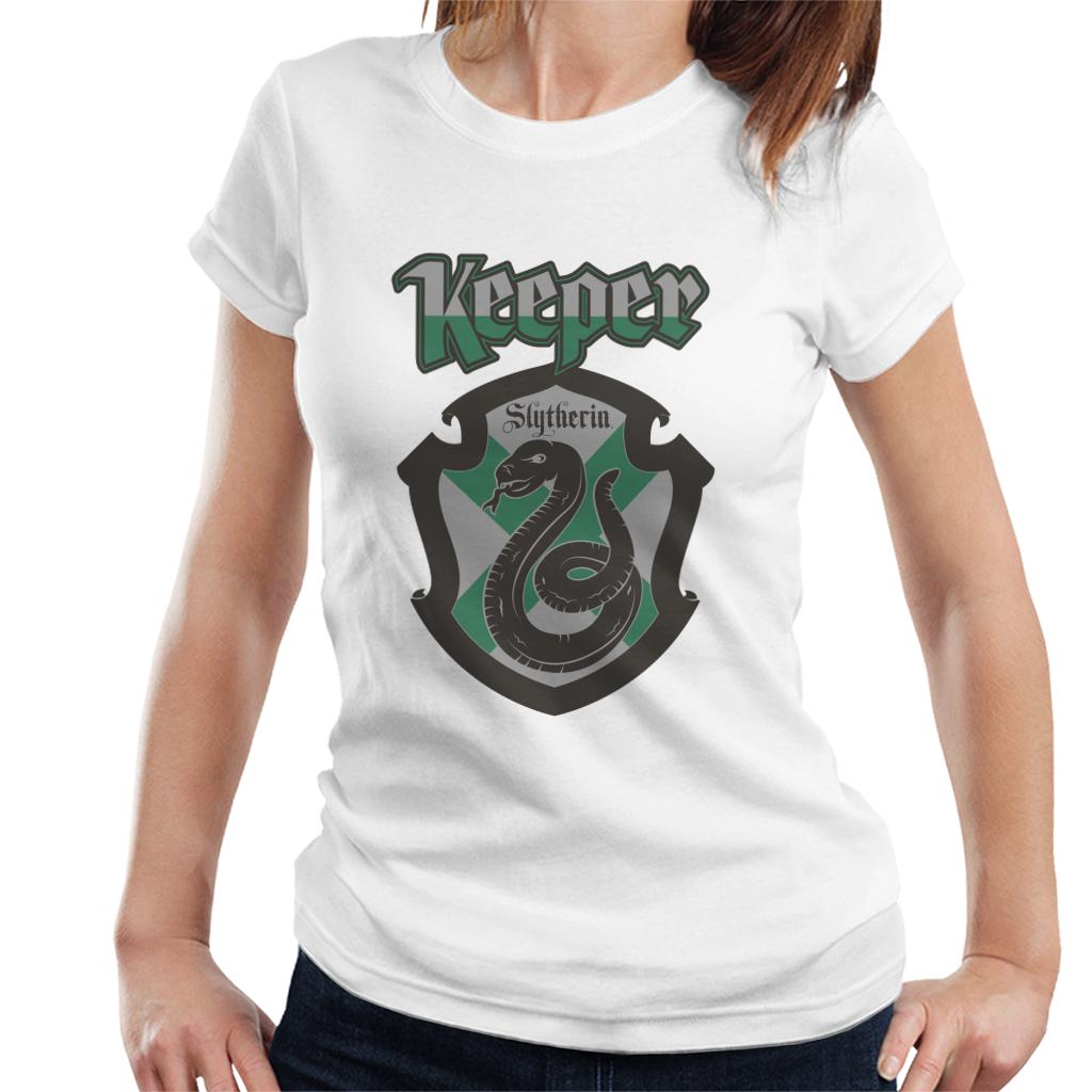 Harry Potter Quidditch Keeper Team Slytherin Women's T-Shirt product image 4