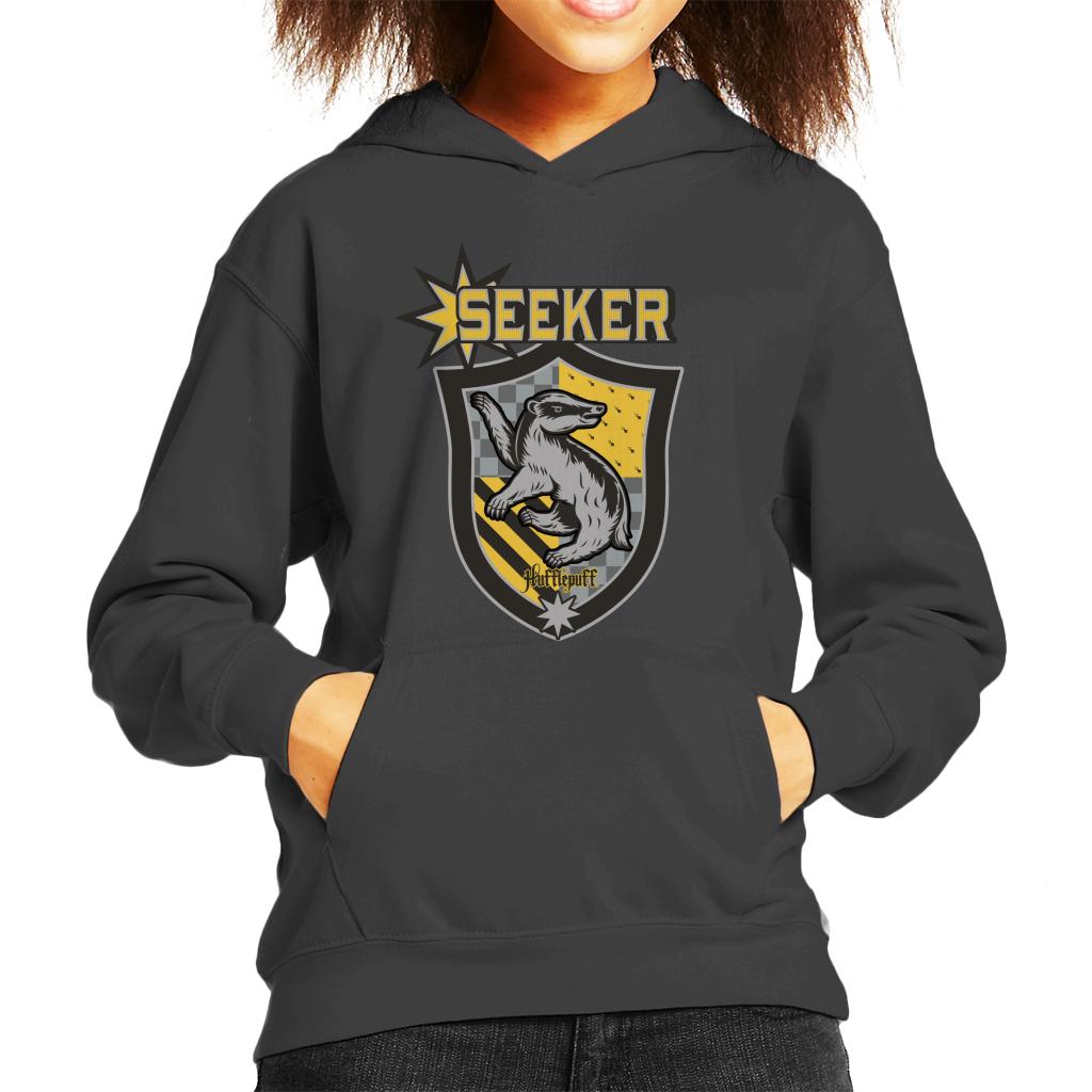 Harry Potter Quidditch Team Hufflepuff Seeker Kid's Hooded product image 1