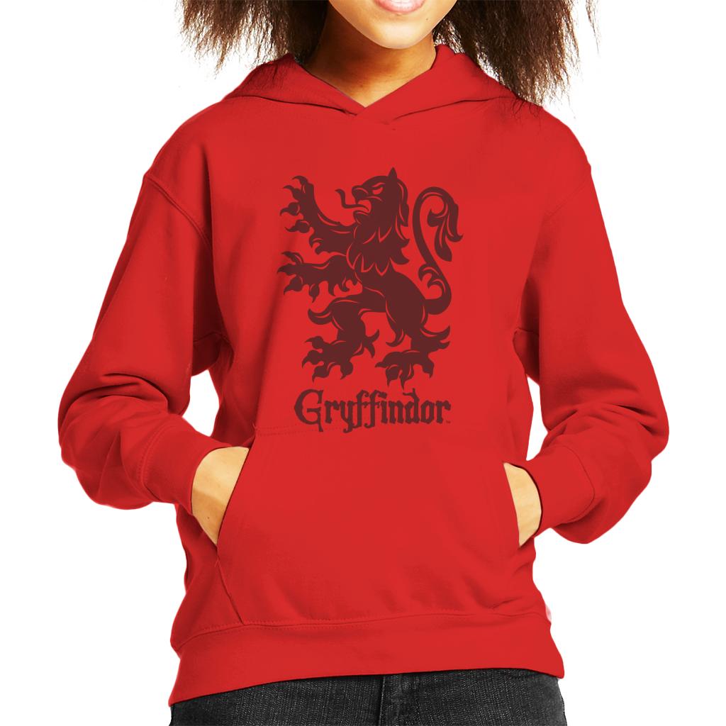 Harry Potter Quidditch Gryffindor Team Badge Kid's Hooded product image 4