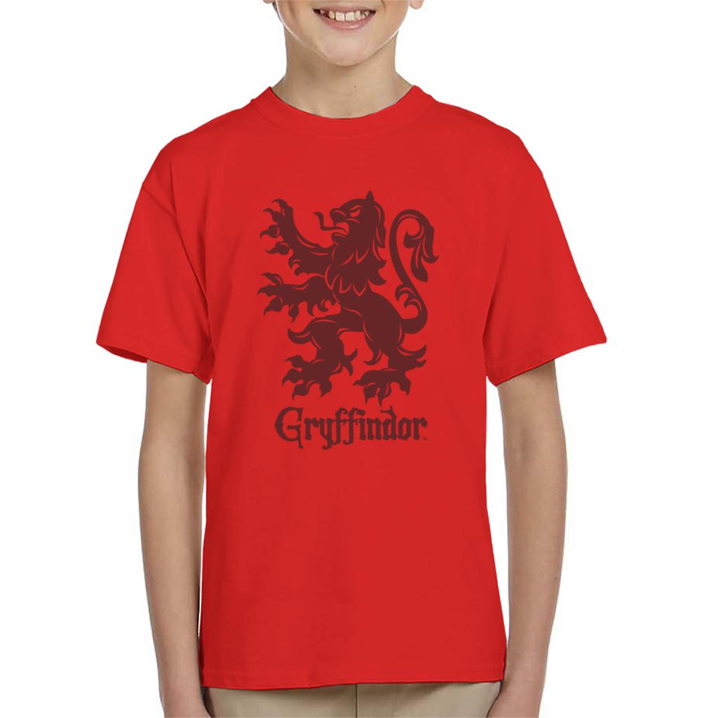 Harry Potter Quidditch Gryffindor Team Badge Kid's T-Shirt product image 4